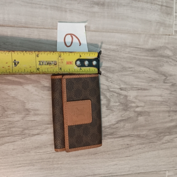 Celine Multicles Key Hooks Case Brown Small Vintage Retro Madcam Designer - Picture 8 of 8